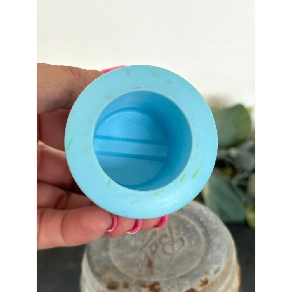 Littlest Pet Shop Blue top hat accessory LPS Hasbro Vintage 2005